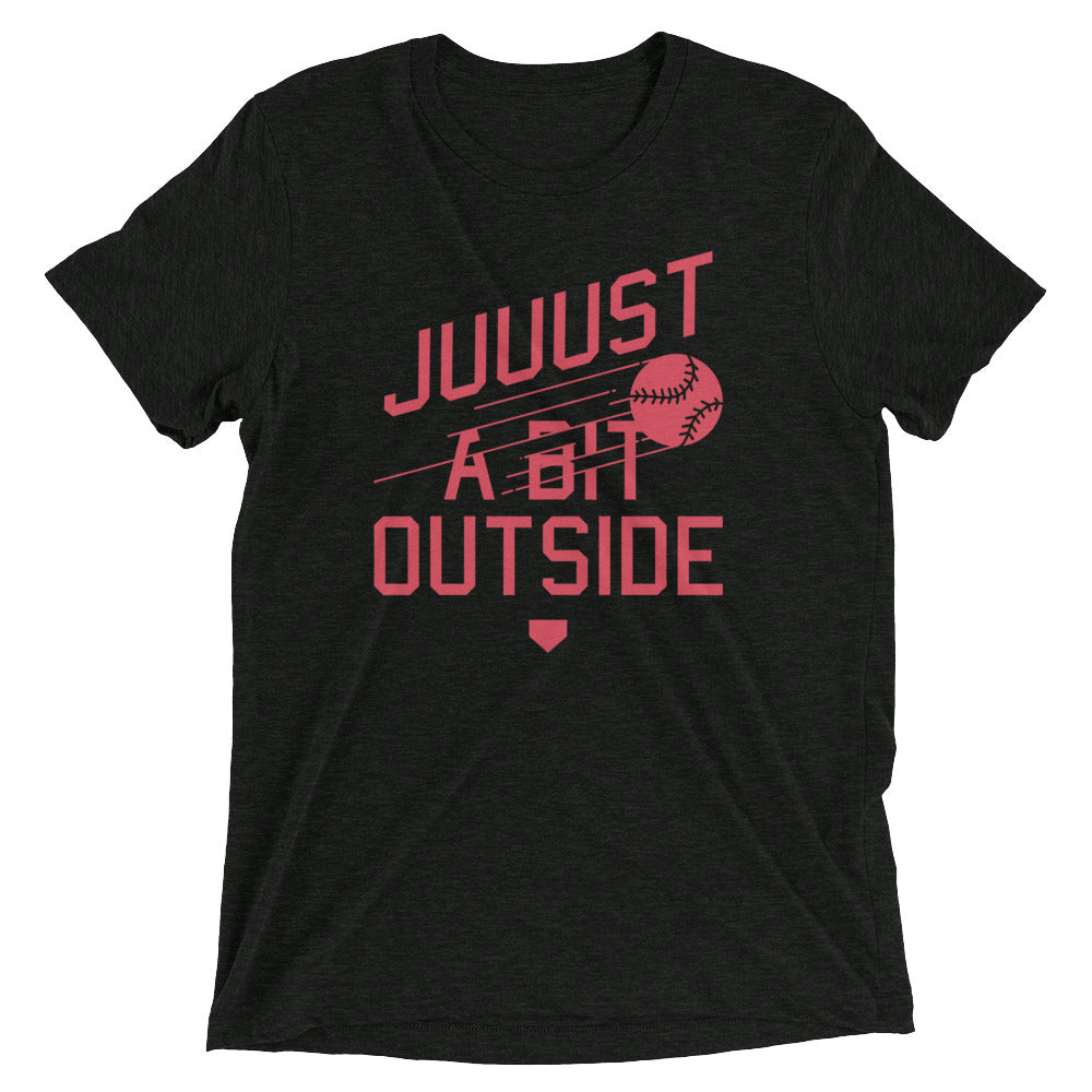 Just A Bit Outside Men's Tri-Blend Tee