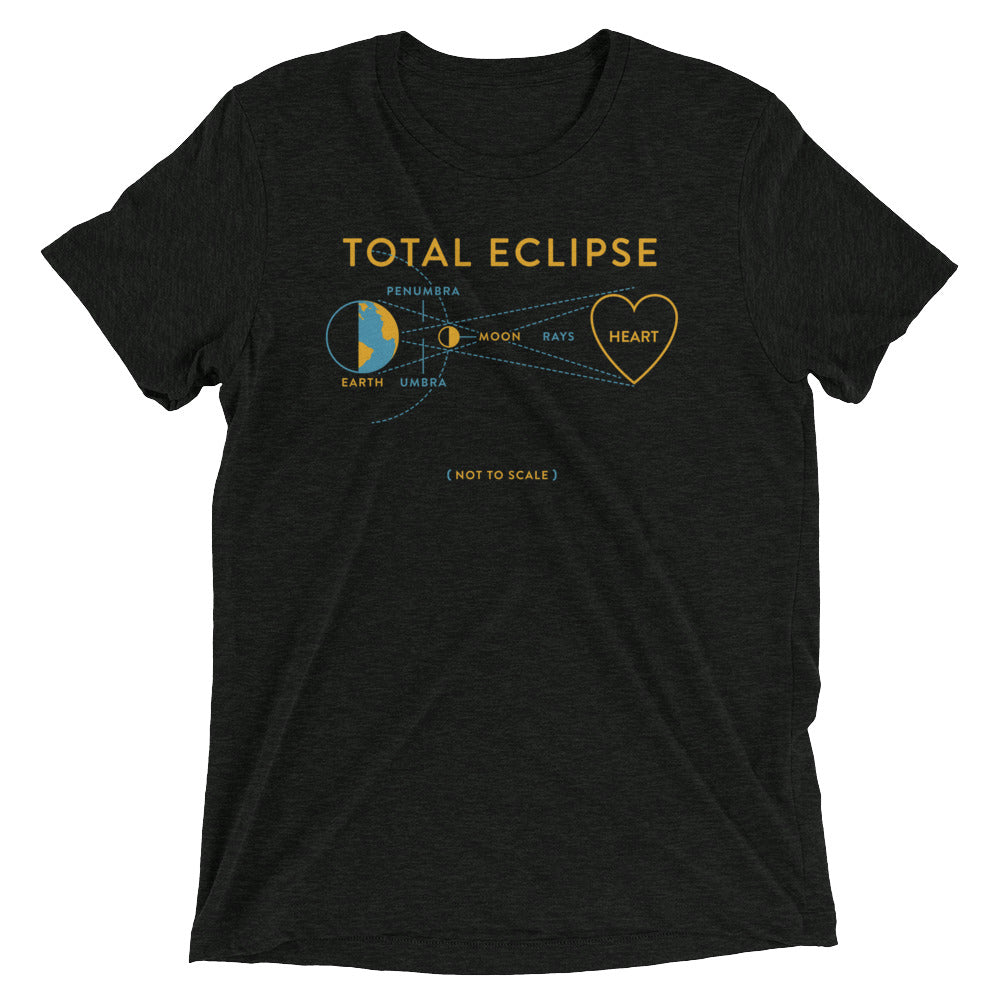 Total Eclipse Of The Heart Men's Tri-Blend Tee