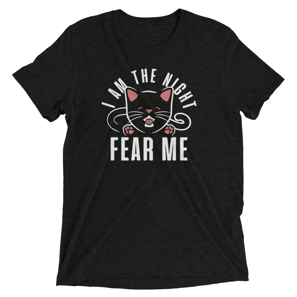 I Am The Night Fear Me Men's Tri-Blend Tee