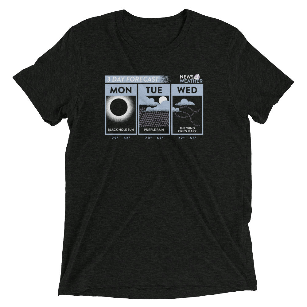 3 Day Forecast Men's Tri-Blend Tee