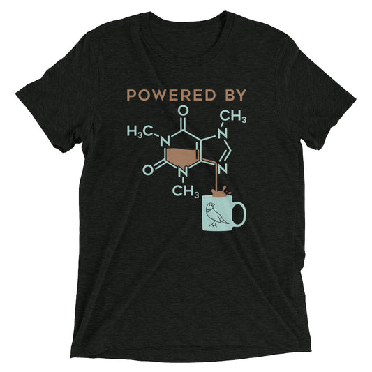 Powered By Caffeine Men's Tri-Blend Tee