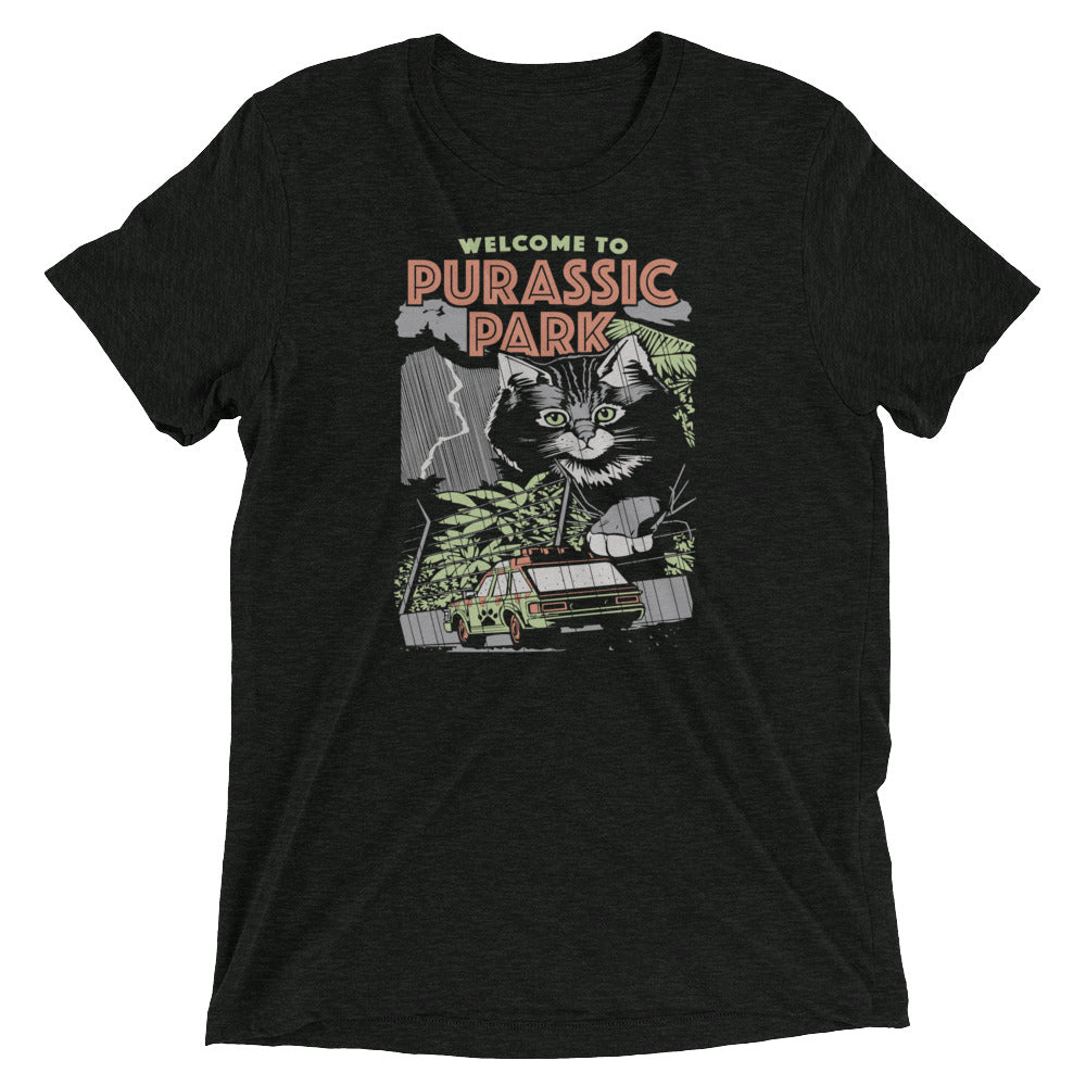 Purassic Park Men's Tri-Blend Tee