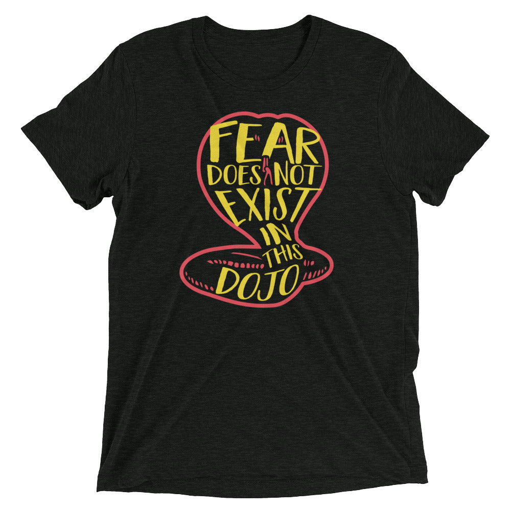 Fear Does Not Exist In This Dojo Men's Tri-Blend Tee