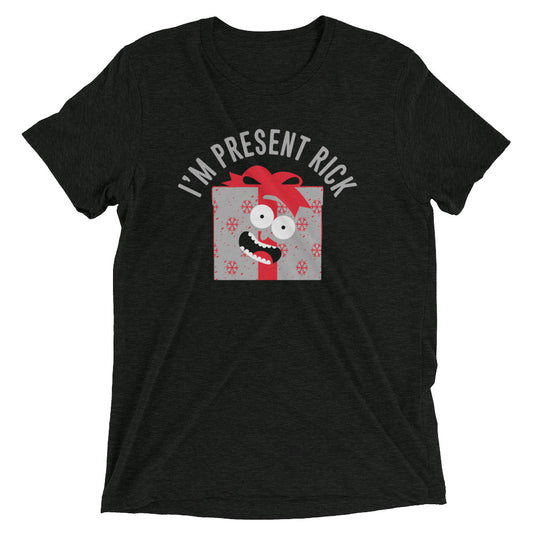 I'm Present Rick Men's Tri-Blend Tee