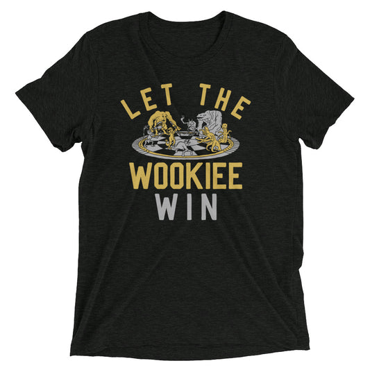 Let The Wookiee Win Men's Tri-Blend Tee