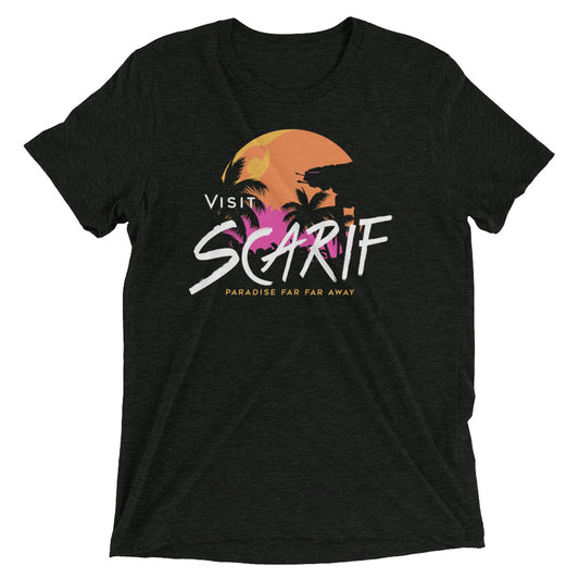 Visit Scarif Men's Tri-Blend Tee