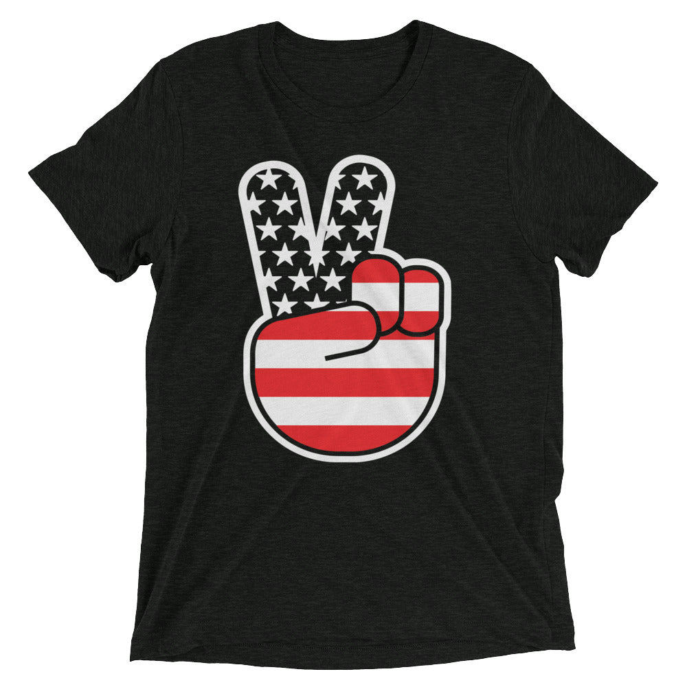 USA Peace Men's Tri-Blend Tee