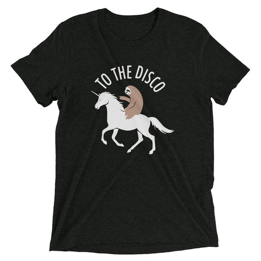 To The Disco Men's Tri-Blend Tee