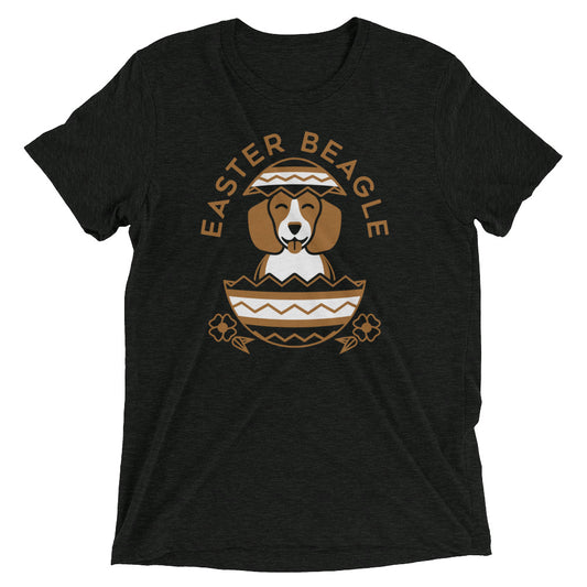 Easter Beagle Men's Tri-Blend Tee