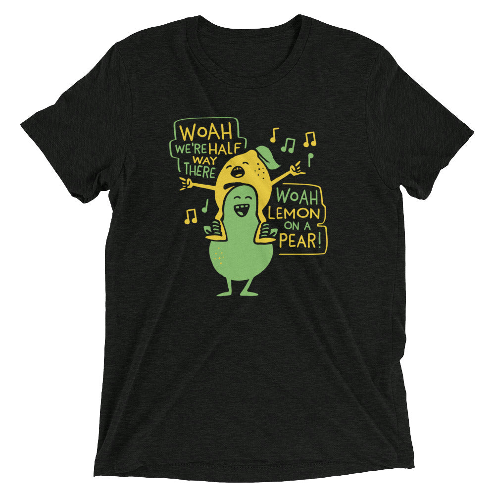 Lemon On A Pear Men's Tri-Blend Tee