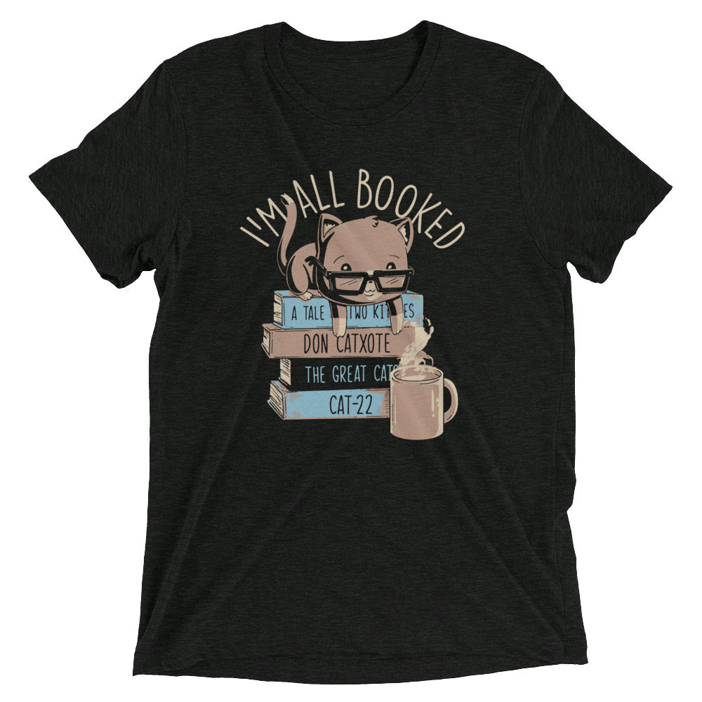 I'm All Booked Men's Tri-Blend Tee