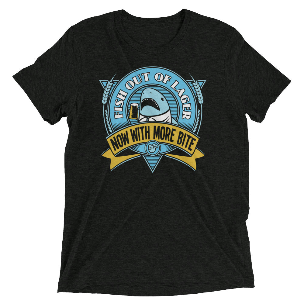 Fish Out Of Lager Men's Tri-Blend Tee