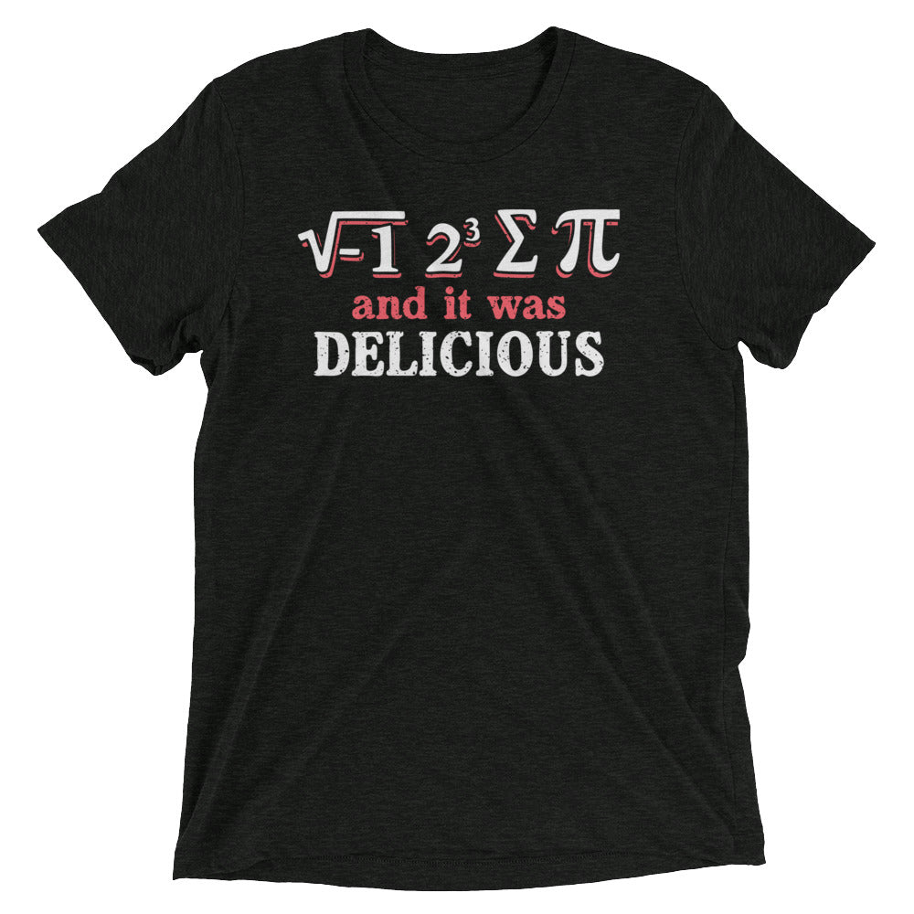 I Ate Sum Pi Men's Tri-Blend Tee