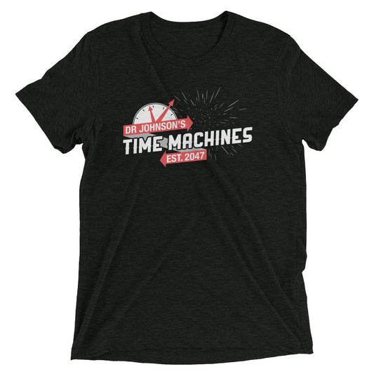 Dr Johnson's Time Machines Men's Tri-Blend Tee