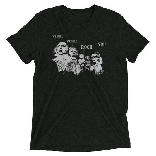 We Will Rock You Men's Tri-Blend Tee