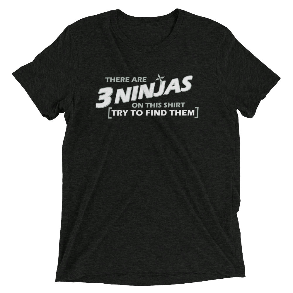 3 Ninjas Men's Tri-Blend Tee