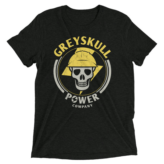 Greyskull Power Company Men's Tri-Blend Tee