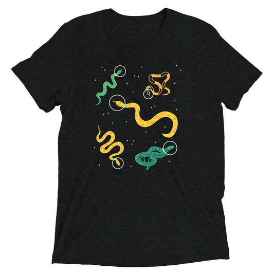 Snakes In Space Men's Tri-Blend Tee