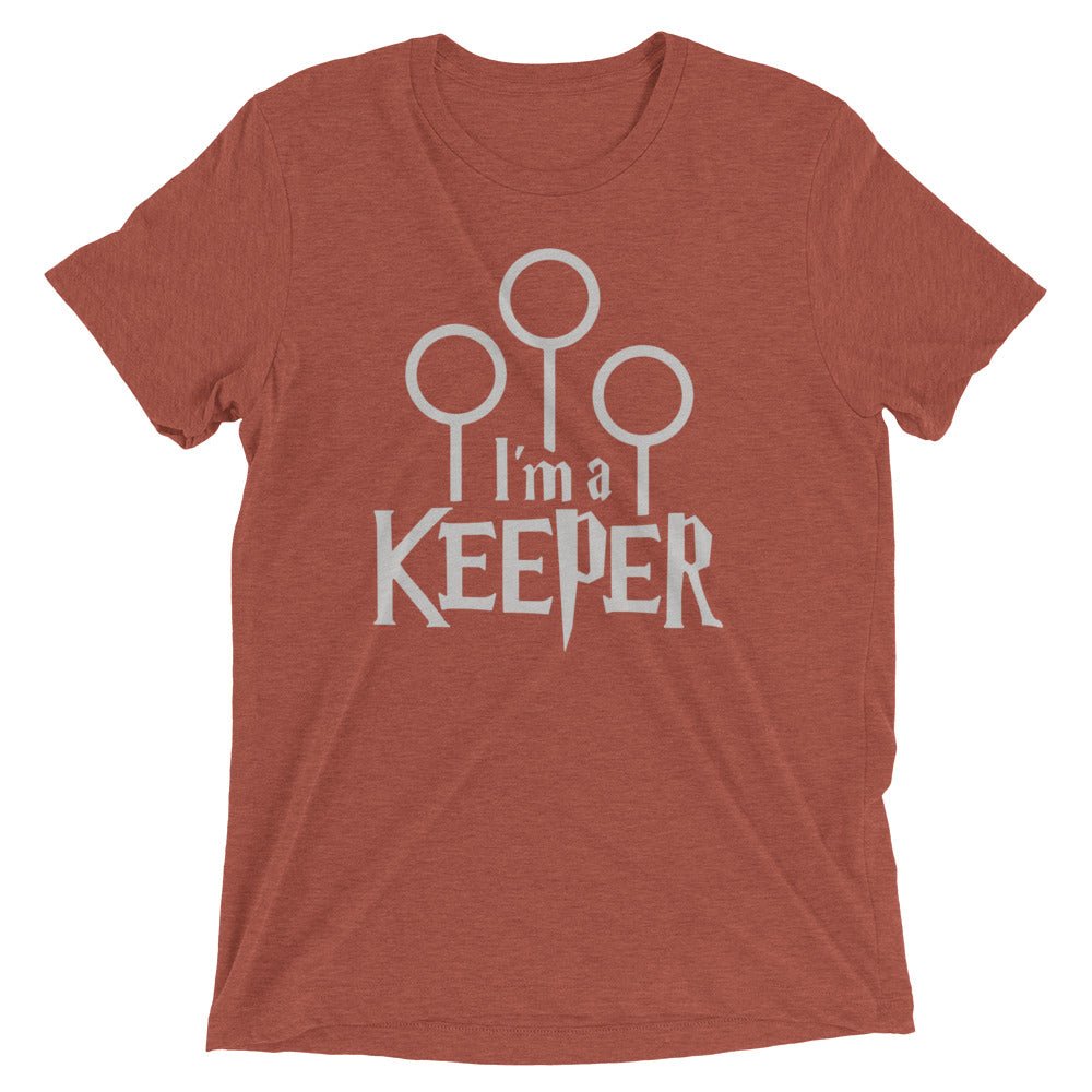 I'm A Keeper Men's Tri-Blend Tee