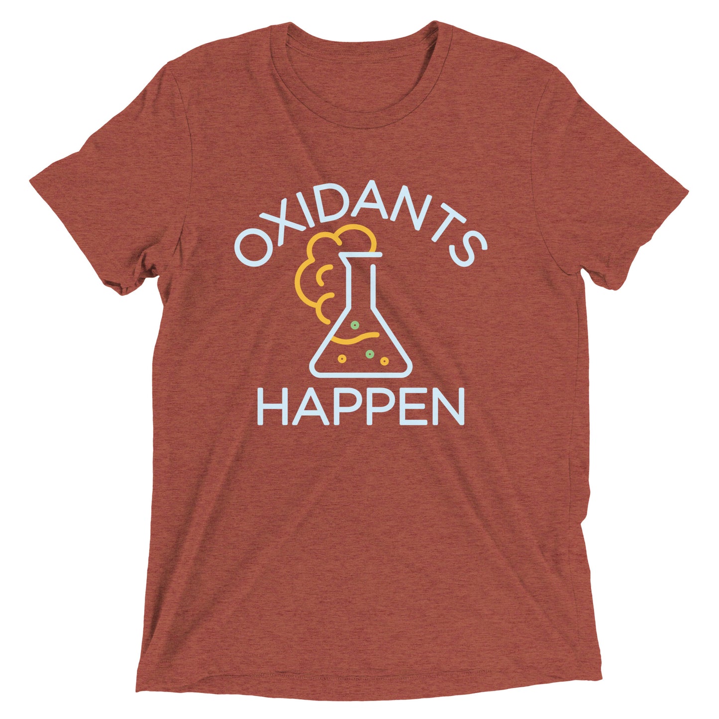 Oxidants Happen Men's Tri-Blend Tee