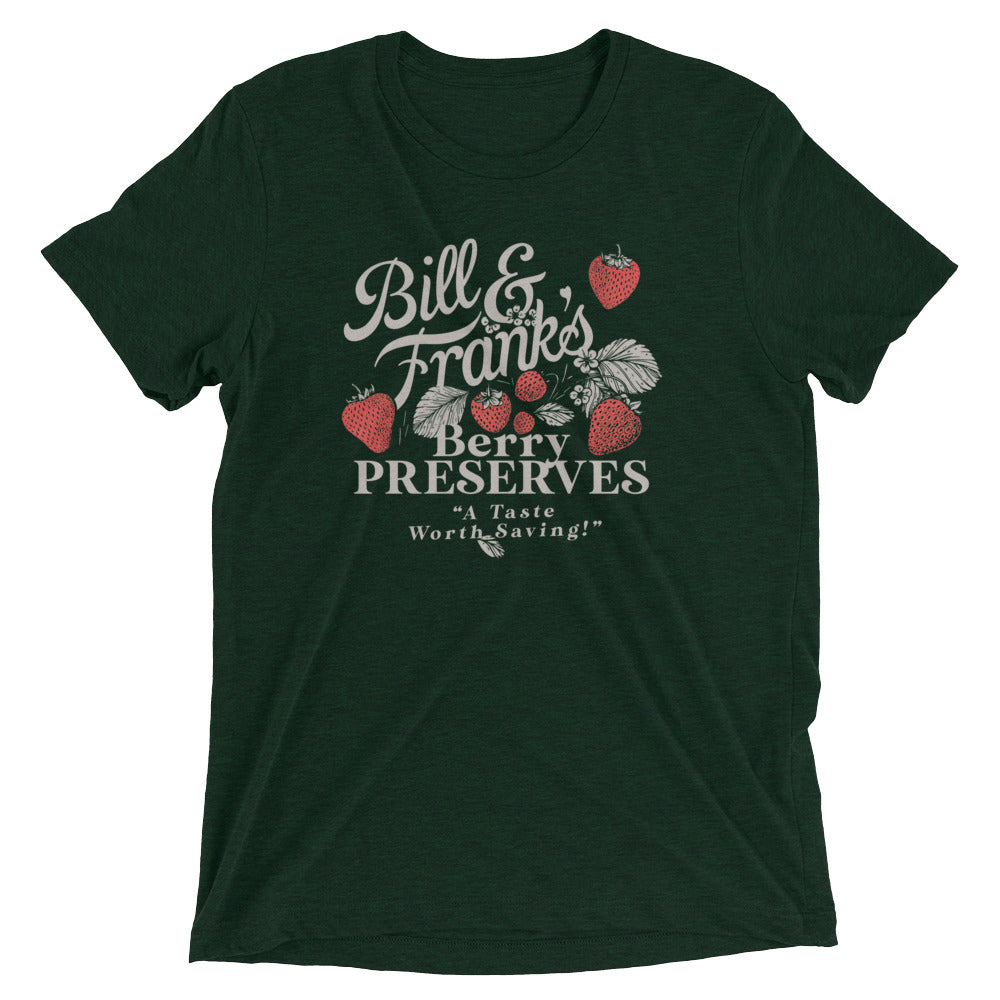 Bill And Frank's Berry Preserves Men's Tri-Blend Tee