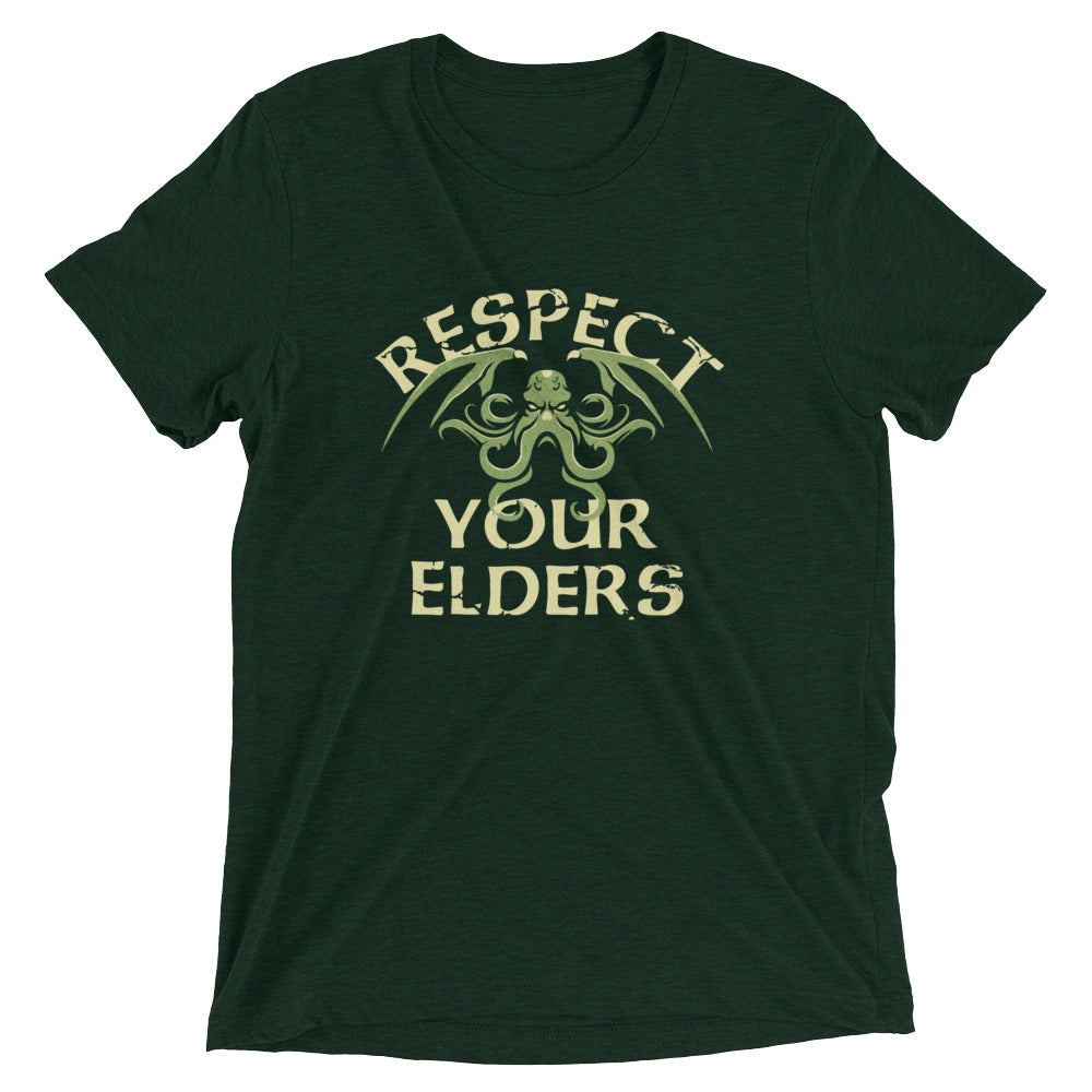 Respect Your Elders Men's Tri-Blend Tee