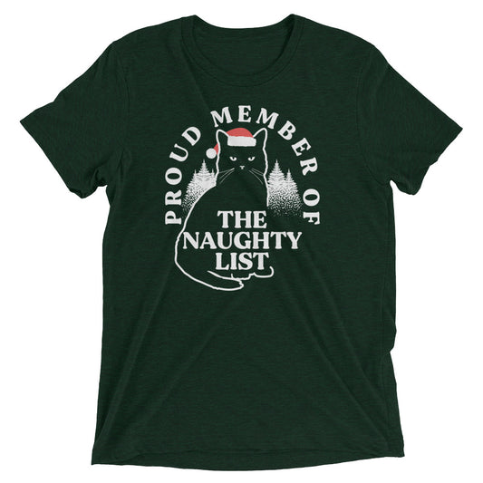 The Naughty List Men's Tri-Blend Tee