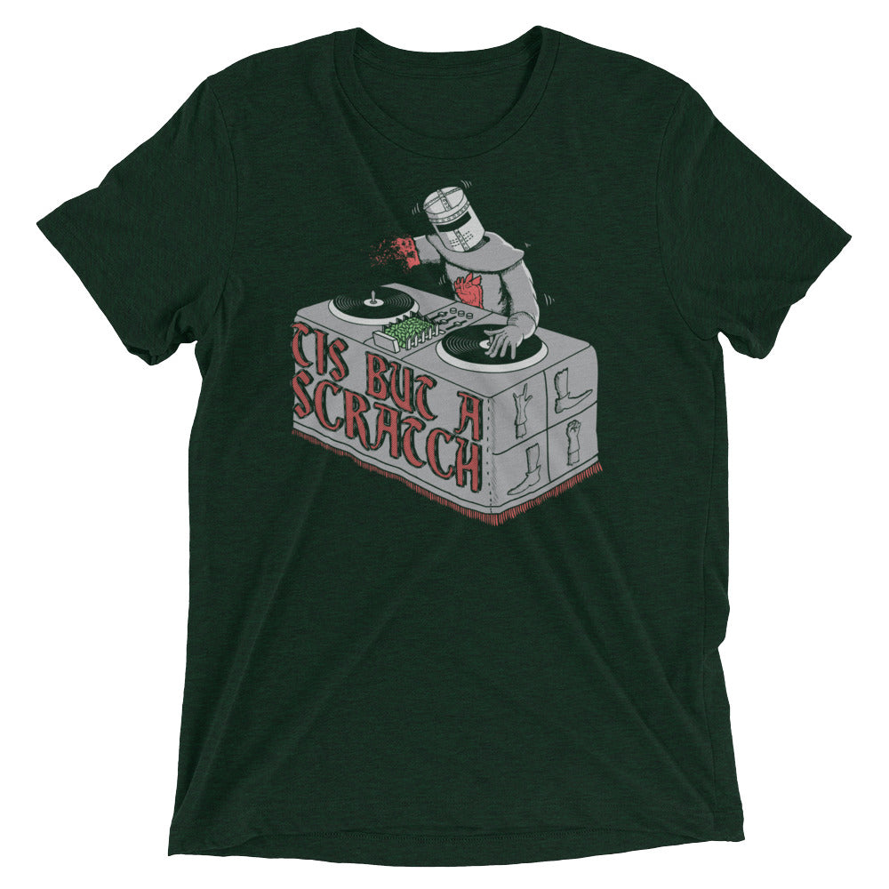 Tis But A Scratch Men's Tri-Blend Tee