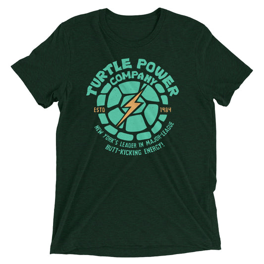 Turtle Power Company Men's Tri-Blend Tee