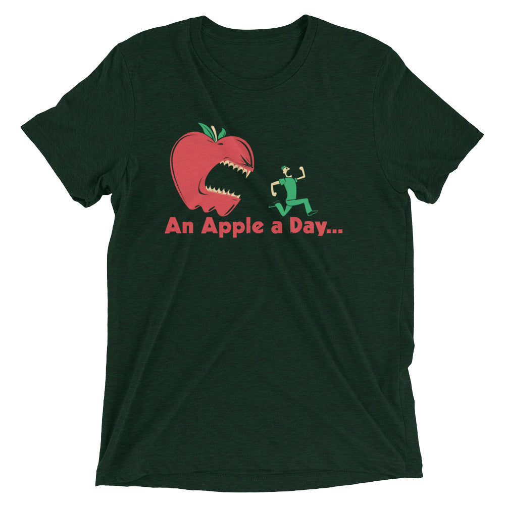 An Apple A Day... Men's Tri-Blend Tee