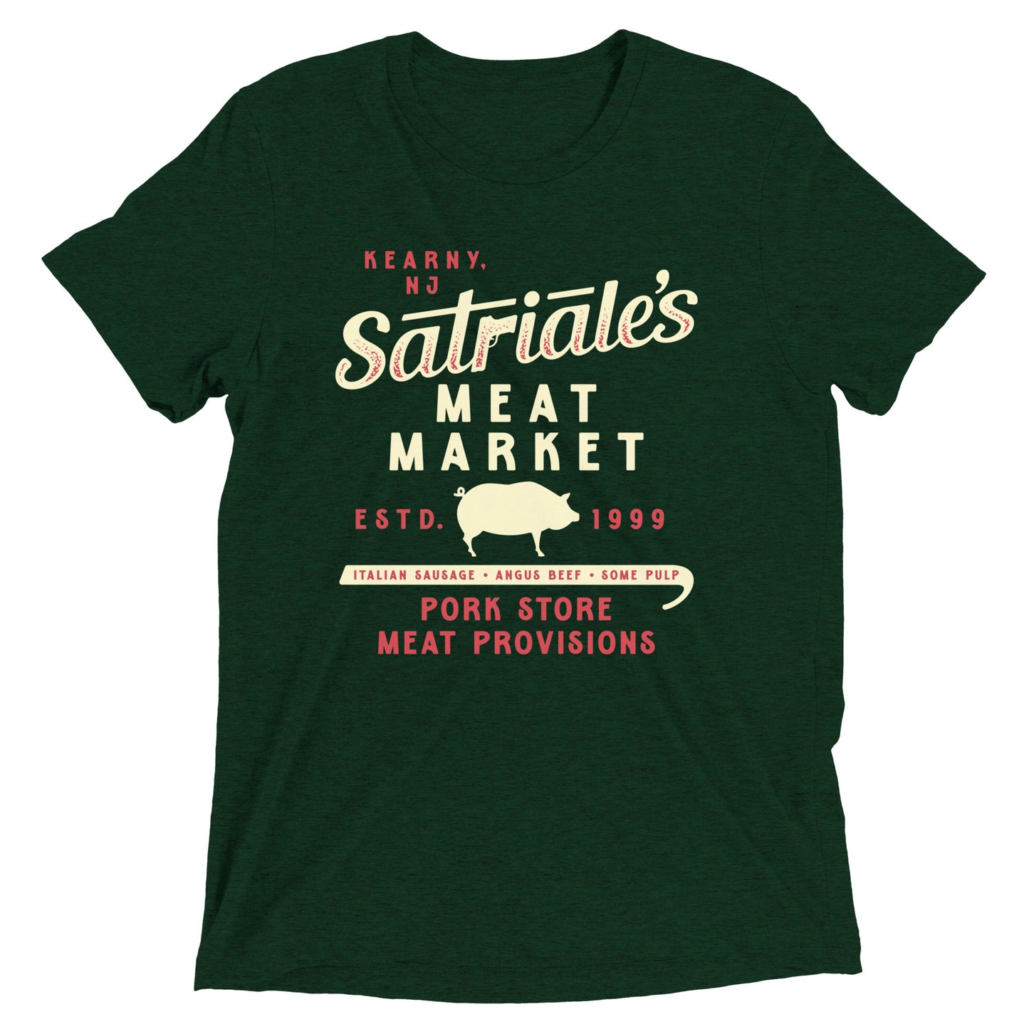 Satriale's Meat Market Men's Tri-Blend Tee