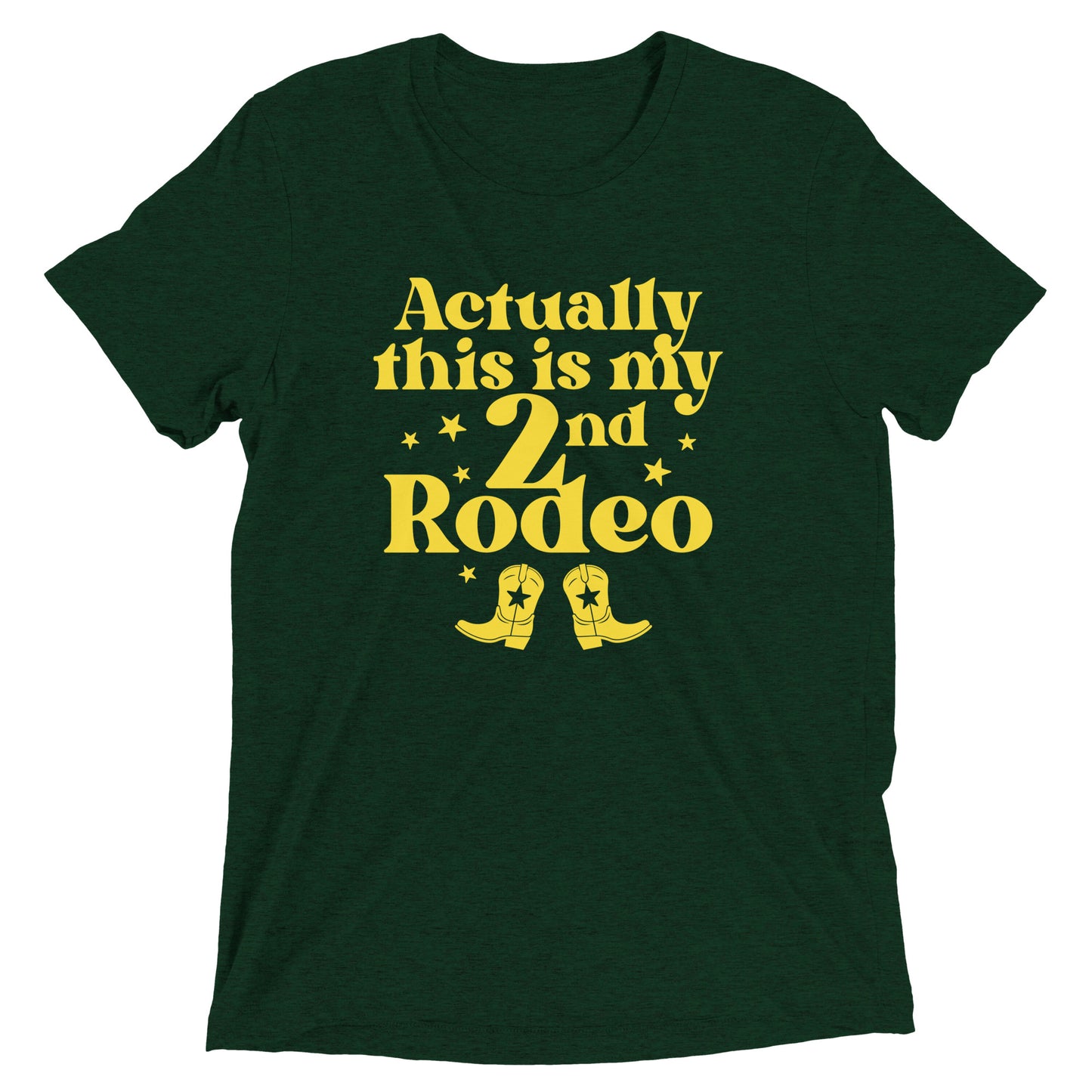 Actually This Is My 2nd Rodeo Men's Tri-Blend Tee