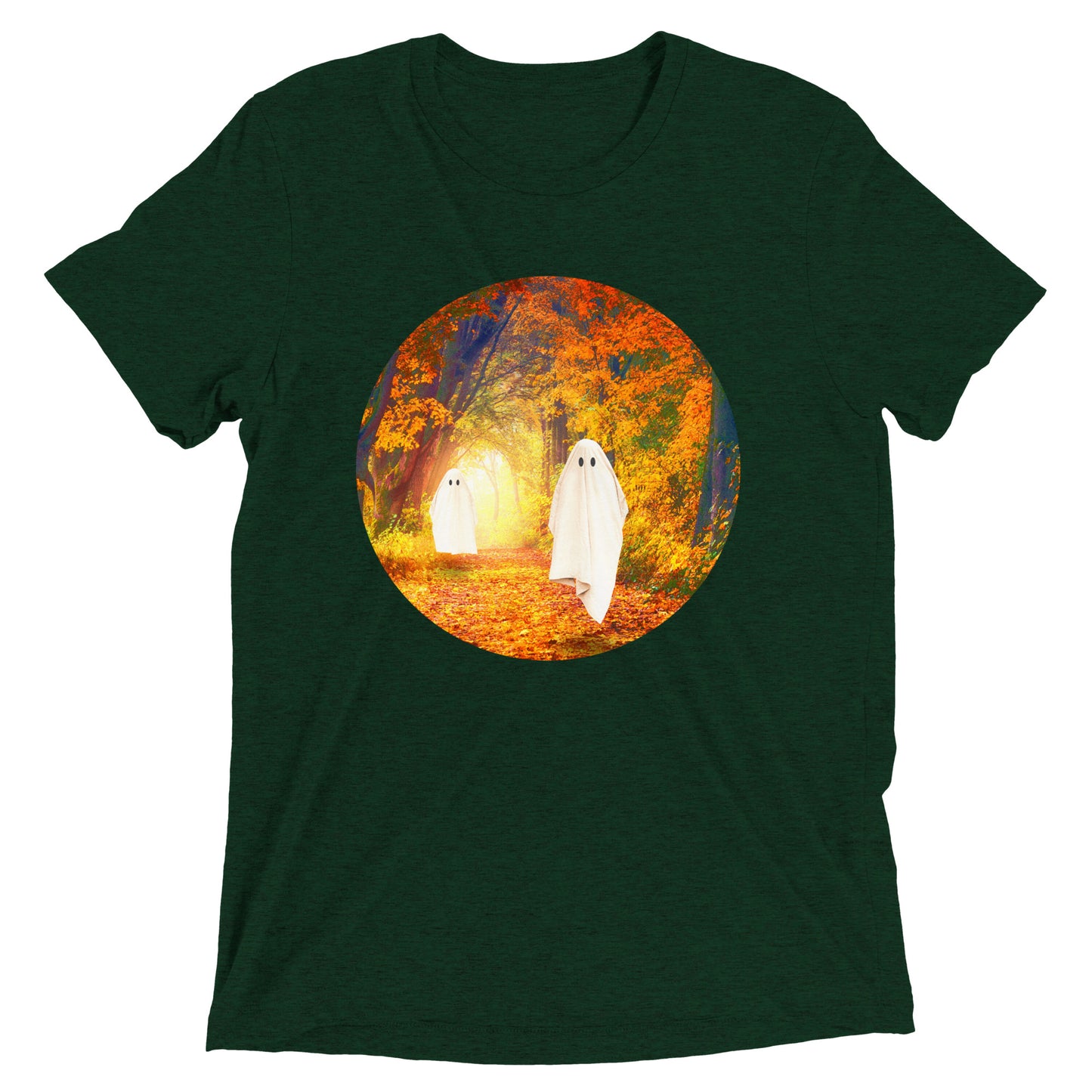 Autumn Ghosts Men's Tri-Blend Tee