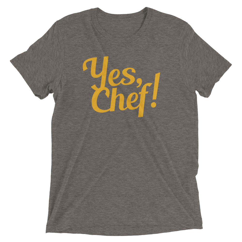 Yes, Chef! Men's Tri-Blend Tee