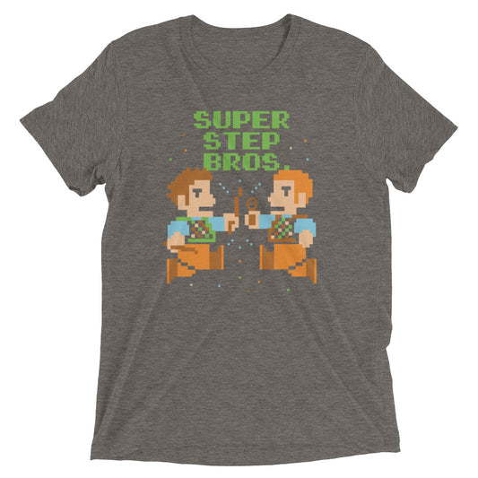 Super Step Bros Men's Tri-Blend Tee