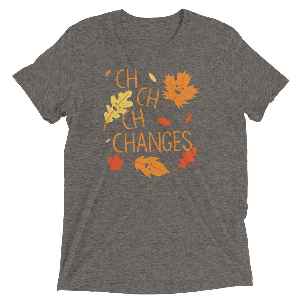 Ch-Ch-Ch-Changes Men's Tri-Blend Tee