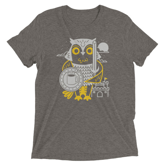 Knight Owl Men's Tri-Blend Tee