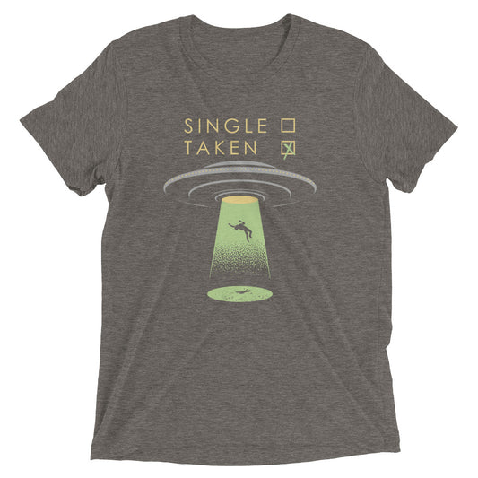 Single Taken UFO Men's Tri-Blend Tee