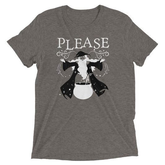 Please Is The Magic Word Men's Tri-Blend Tee