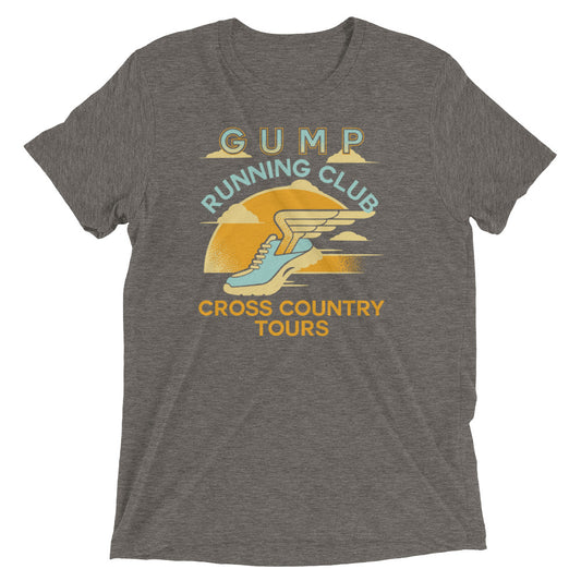 Gump Running Club Men's Tri-Blend Tee