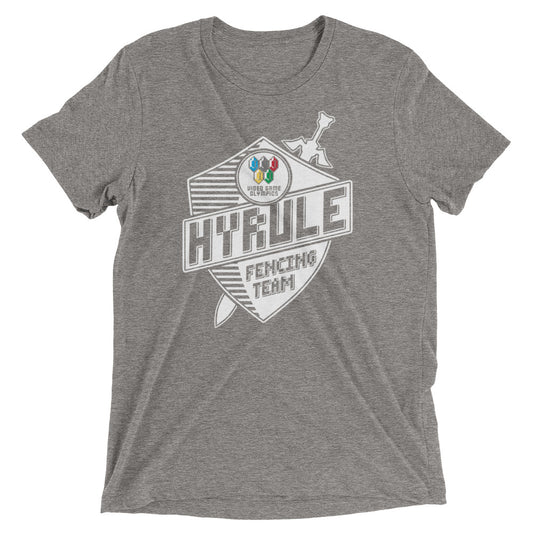 Hyrule Fencing Team Men's Tri-Blend Tee