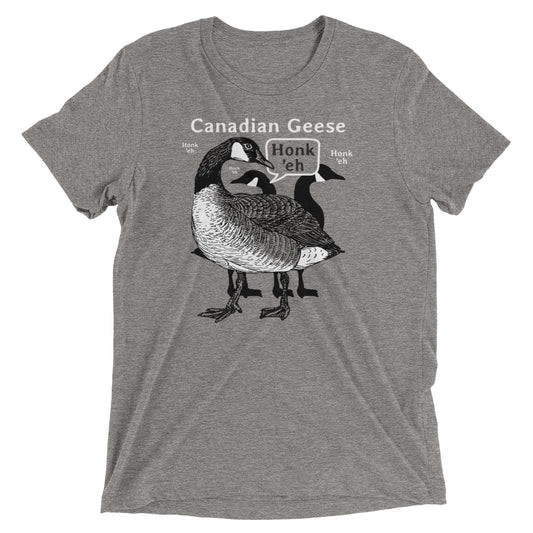 Canadian Geese Men's Tri-Blend Tee