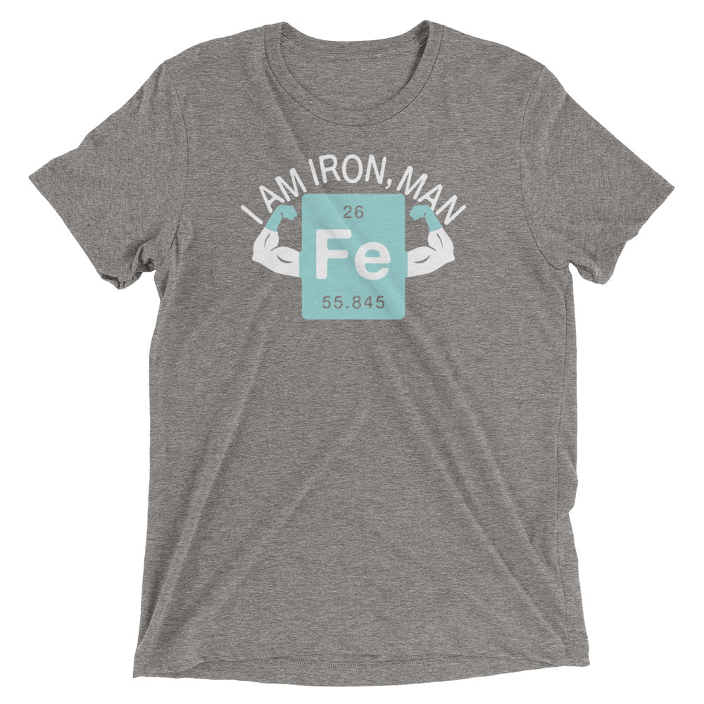 I Am Iron, Man Men's Tri-Blend Tee