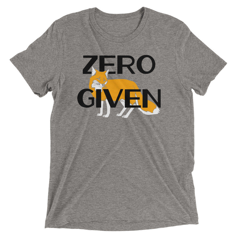 Zero Fox Given Men's Tri-Blend Tee