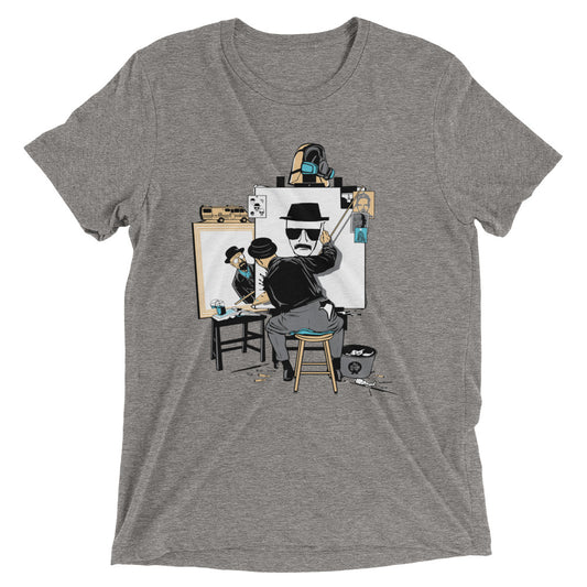 Heisenberg Self Portrait Men's Tri-Blend Tee