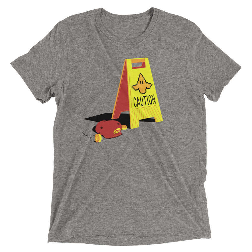 Caution Banana Men's Tri-Blend Tee