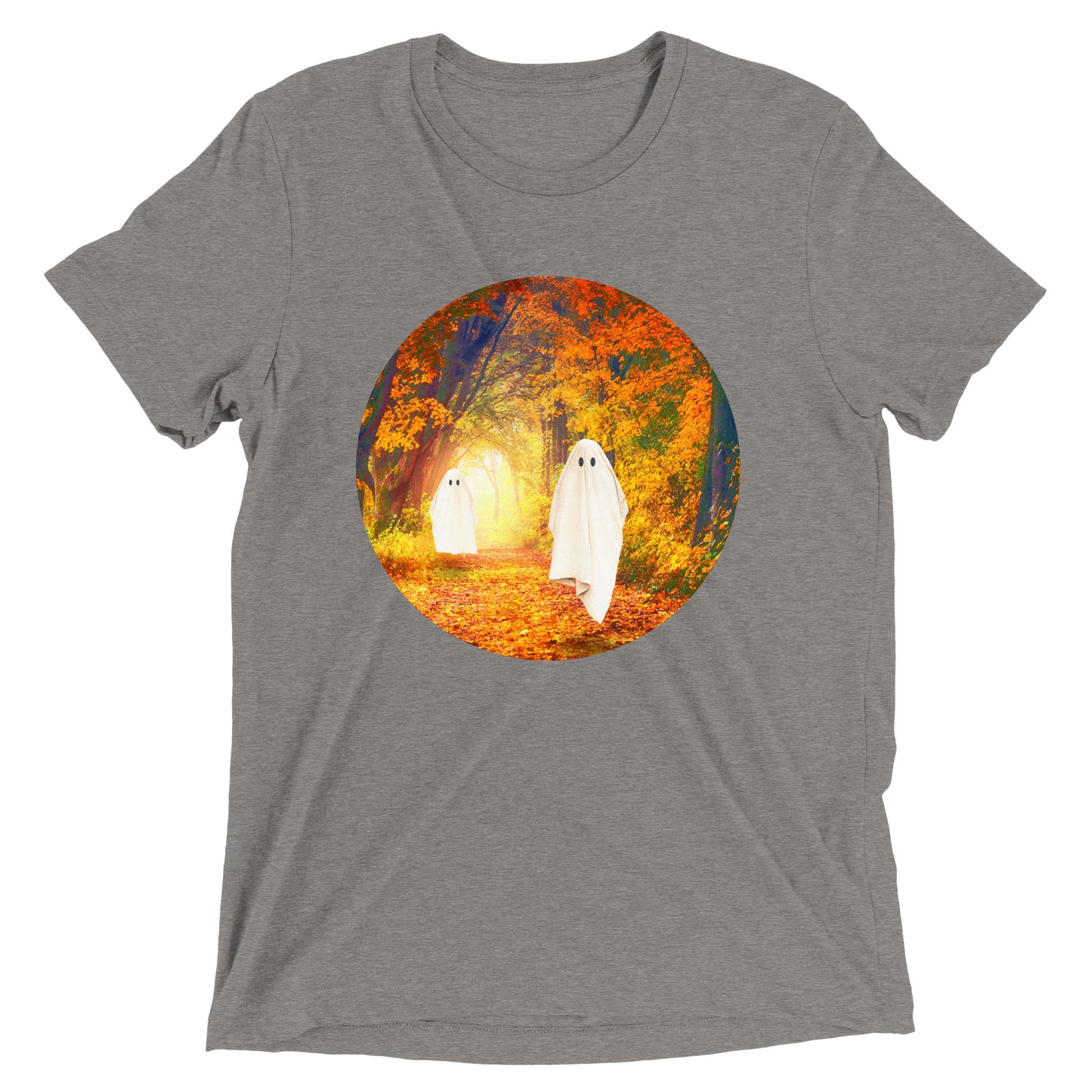 Autumn Ghosts Men's Tri-Blend Tee