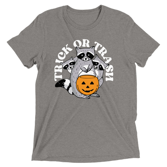 Trick Or Trash Men's Tri-Blend Tee