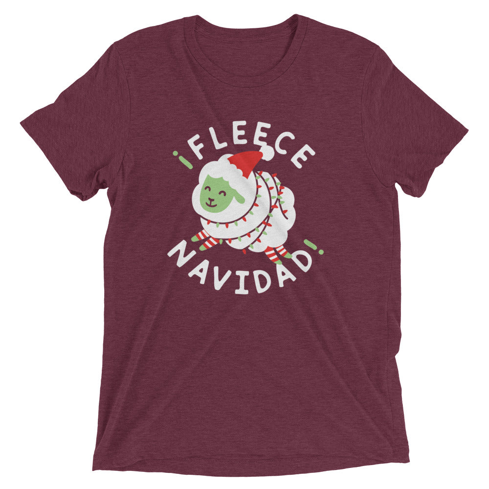 ¡Fleece Navidad! Men's Tri-Blend Tee