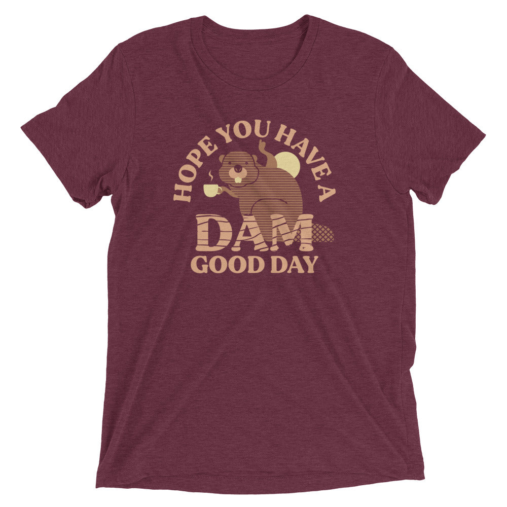 Hope You Have A Dam Good Day Men's Tri-Blend Tee